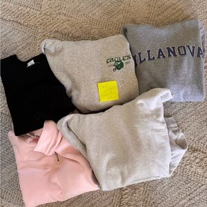 Aritizia, Abercrombie, American Eagle sweatshirts!